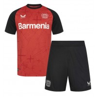 Camisa de time de futebol Bayer Leverkusen Granit Xhaka #34 Replicas 1º Equipamento Infantil 2024-25 Manga Curta (+ Calças curtas)